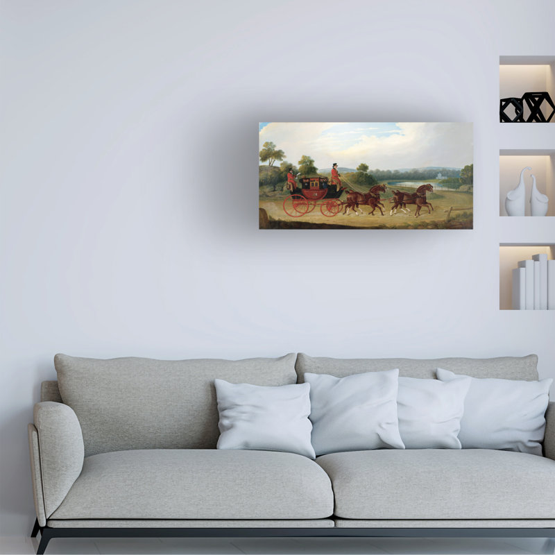 Art sur toile Marcus Jules, H 16 po x l 32 po