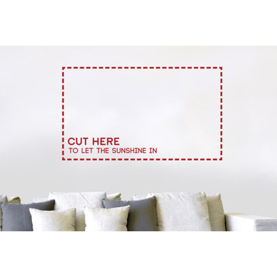 Non-Wall Damaging Wall Decal