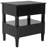 Laga 24'' W Nightstand – Contemporary Bedroom Table with 2 Drawers, Silver Hardware & Neutral Finish-685579801