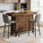 Chating Table  With Footrest,Bar Table,Dining Table,Kitchentable
