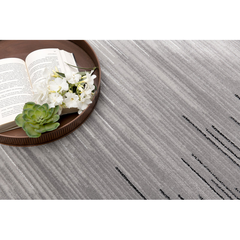 Atchison Abstract Indoor Rug, Rectangle 2'8" x 5'