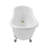 53.1'' x 25.6'' Freestanding Soaking Acrylic Bathtub-72770251-76285537