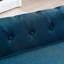 Lit surélevé élégant pour animaux de compagnie pour petits / moyens chiens - Canapé pour chien durable et confortable - Bleu-519781500