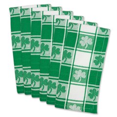  Dinner Cloth Napkins Set of 6 Washable Wrinkle-Free Cocktail  Napkins Happy St. Patrick's Day Gnome Shamrock Gold Coin Green Decor Napkins  for Wedding Party Reusable Holiday Napkin 20x20 : Home 