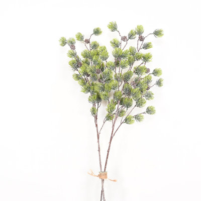 29" Artificial Greenery Foliage Winter Sprays Floral Arrangement For Vase Filler, Rustic Branch Long Stem For Dining Table Centerpieces, Home Christmas Party Decor
