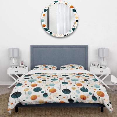Scandinavian Simplicity Polka Dots Pattern II Duvet Cover
