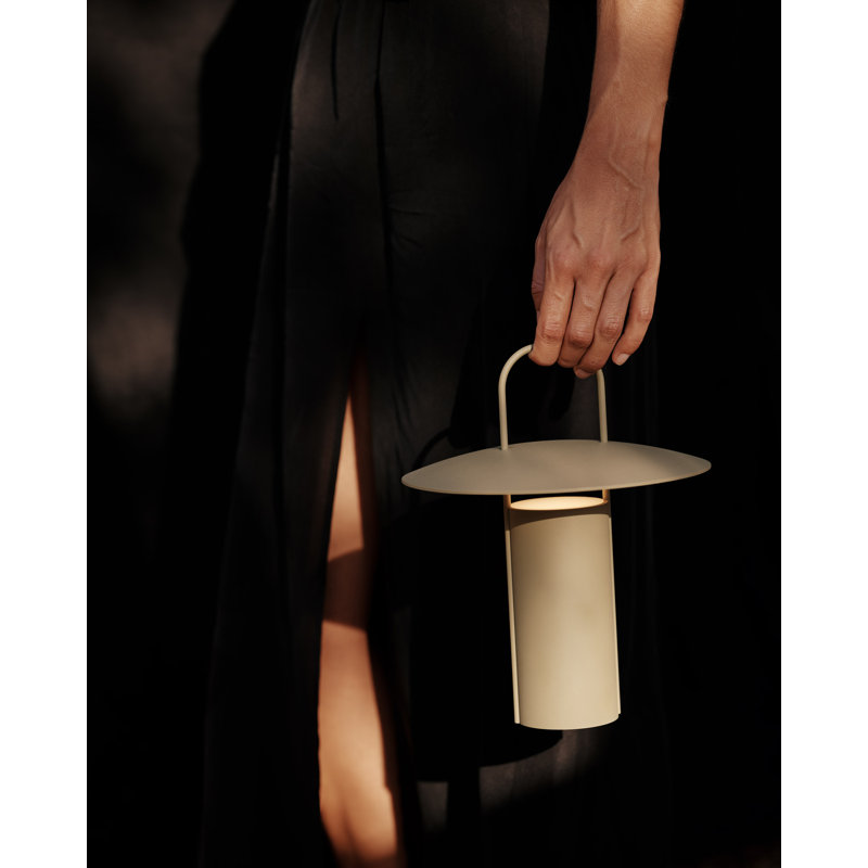 Ray LED Table Lamp, Dusty Green