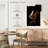 Whiskey Glass Reflection Canvas Print-92497187