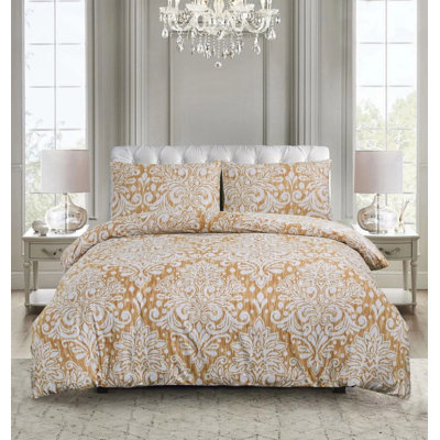 Cotton Duvet Cover Set with Pillowcases