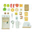Teamson Kids - Little Chef Santa Barbara Healthy Breakfast To Go - White
