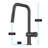 Urbix Industrial Pull-Down Single Handle Kitchen Faucet-73246114