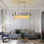 Lustre moderne moderne en cristal K9