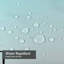 Rideau de douche imperméable à l'eau avec lumière bleue-501096372