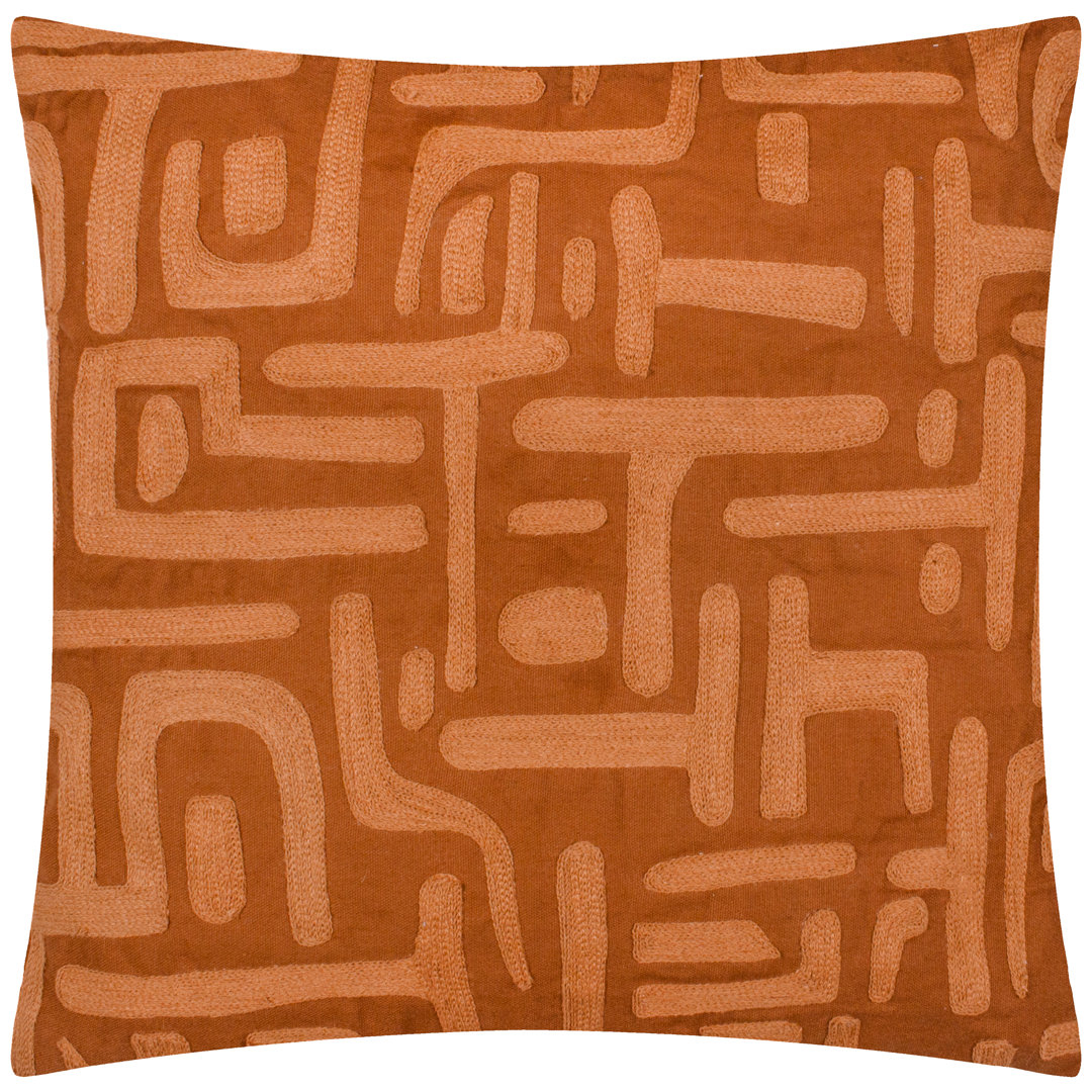 Brooke Abstract Square Throw Cushion Cover