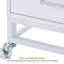 Chariot utilitaire roulant, chariot avec roulettes verrouillables et porte-outils Salon Storage
