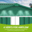Balconera 6 ft. W x 3.25ft. D Double Door Metal Apex Garden Shed-131274065
