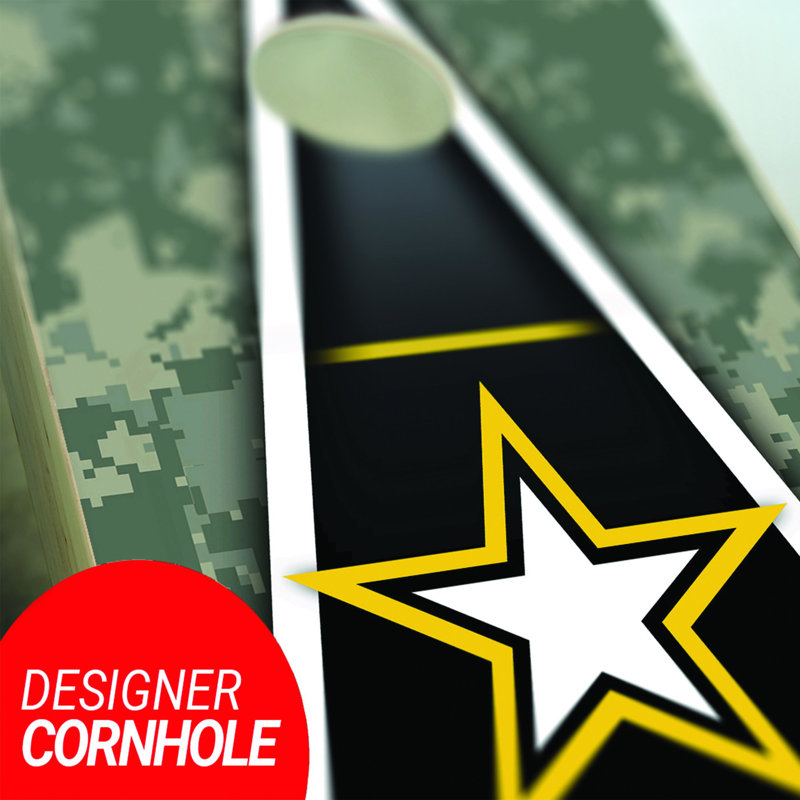 2' X 4' US Army Cornhole Set With Carry Case