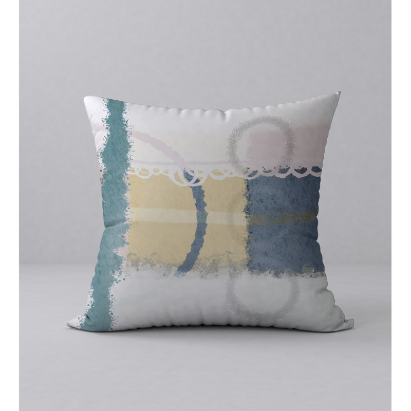 Reversible Throw Pillow, 24" x 24"