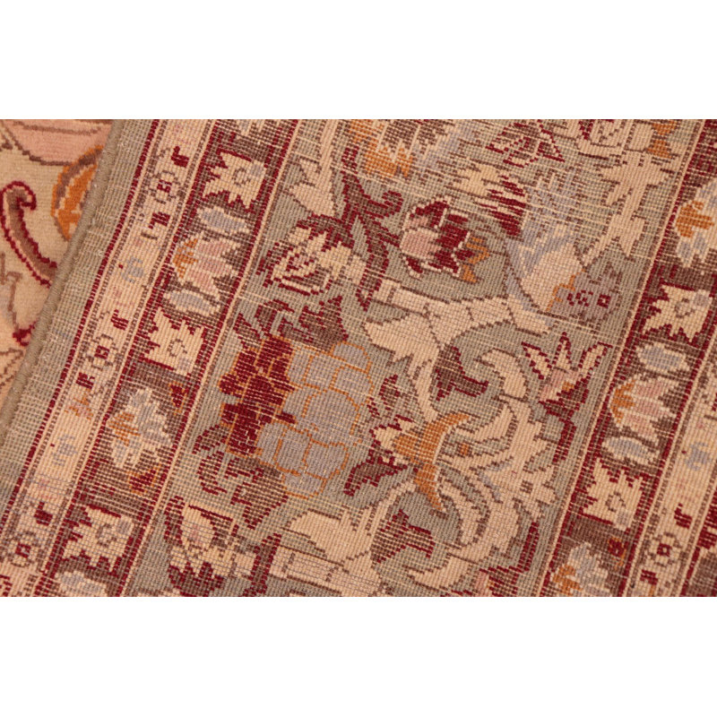 Tapis brun en laine Panek 6 pi 1 po x 9 pi 4 po Panek