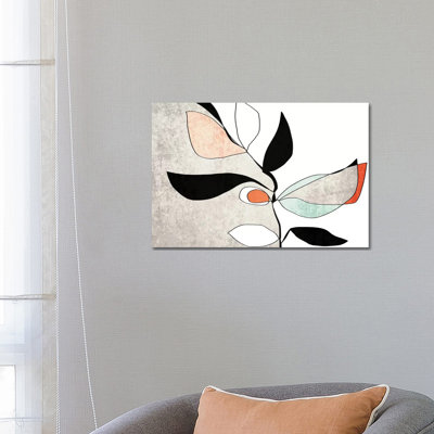 Abstract Bloom II-III by Irena Orlov - Wrapped Canvas Gallery-Wrapped Canvas Giclée