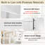 Buffets et armoire de rangement, cuisine moderne en MDF de 58,3 pouces