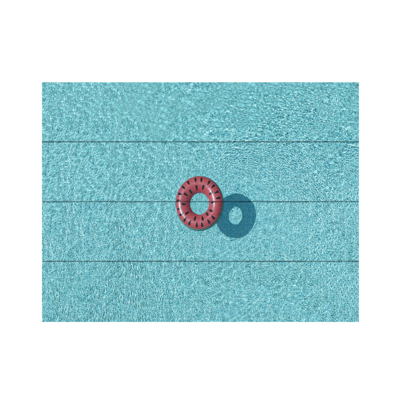 «Cool Pool» sur bois, H 12 po x l 16 po
