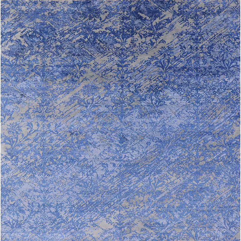 Alboran Abstract Indoor Rug, Square 4'