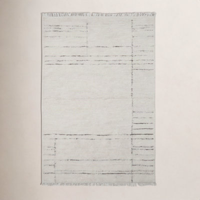 Hand-Woven Moroccan Wool Rug