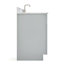 Ensemble de meuble-lavabo double 61 po Partham-70317185