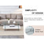 Table basse robuste à double couche-586258812