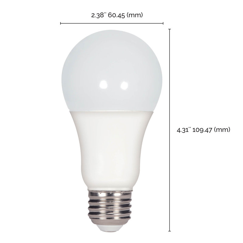 15.5 Watt White LED Bulb, 2700K