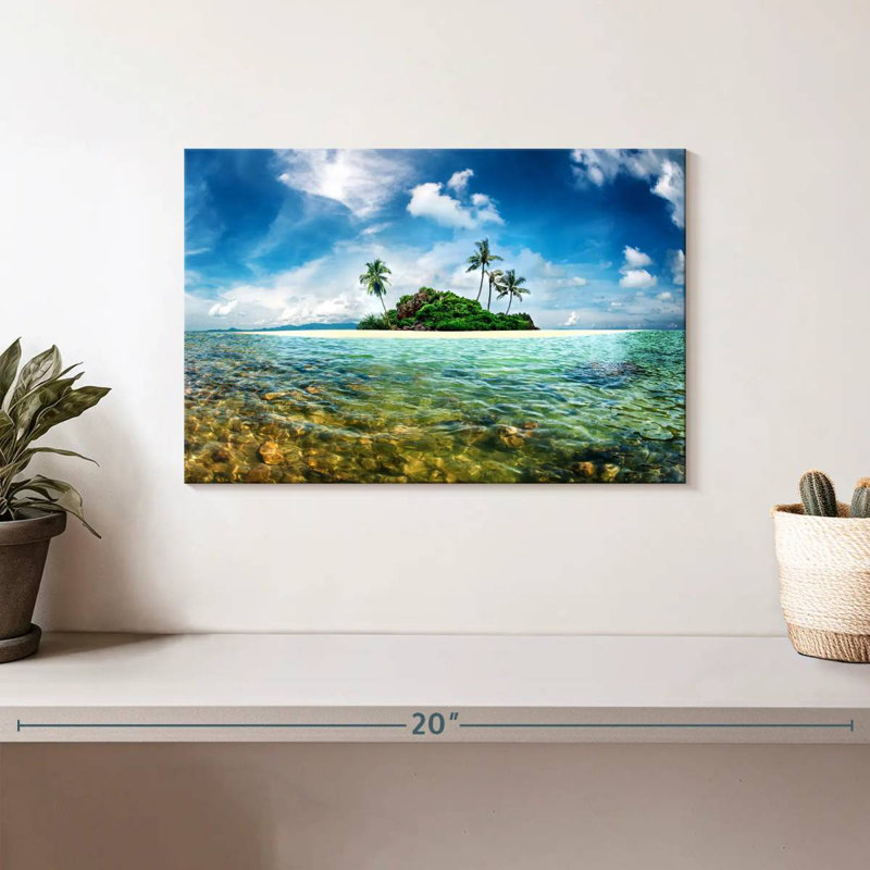 Gillard Exotic Paradise Island, H 8 po x l 12 po