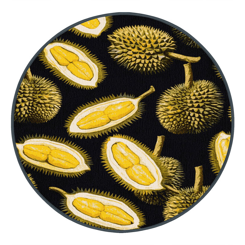  Tapis lavable Durian, Rond 8 pi