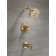 Nicoli Single-Function Tub Shower Faucet Set, Shower Trim Kit with H2Okinetic Shower Head and Valve