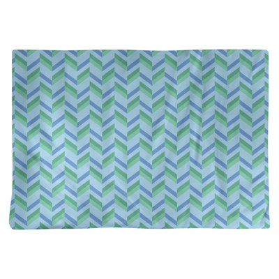 Napperon en coton 18 po chevrons