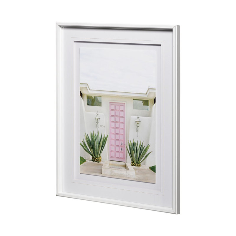 Palm Springs Villa Puerta Naranja, Tropical Pop, 31.5" H x 41.5" W
