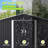 8'ft W wx8'ft D  Metal Large Outdoor Storage Shed with Sturdy Structure