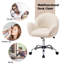 Fluffy Velvet Office Chair For Comfortable Swivel Chair For Bedroom Modern Ergonomic Desk Velvet Chair With Armrest And Height Adjustable-1383516174