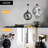 5 Pieces Bathroom Hardware Accessories Set Towel Bar Set Wall Mounted,Stainless Steel-117306412