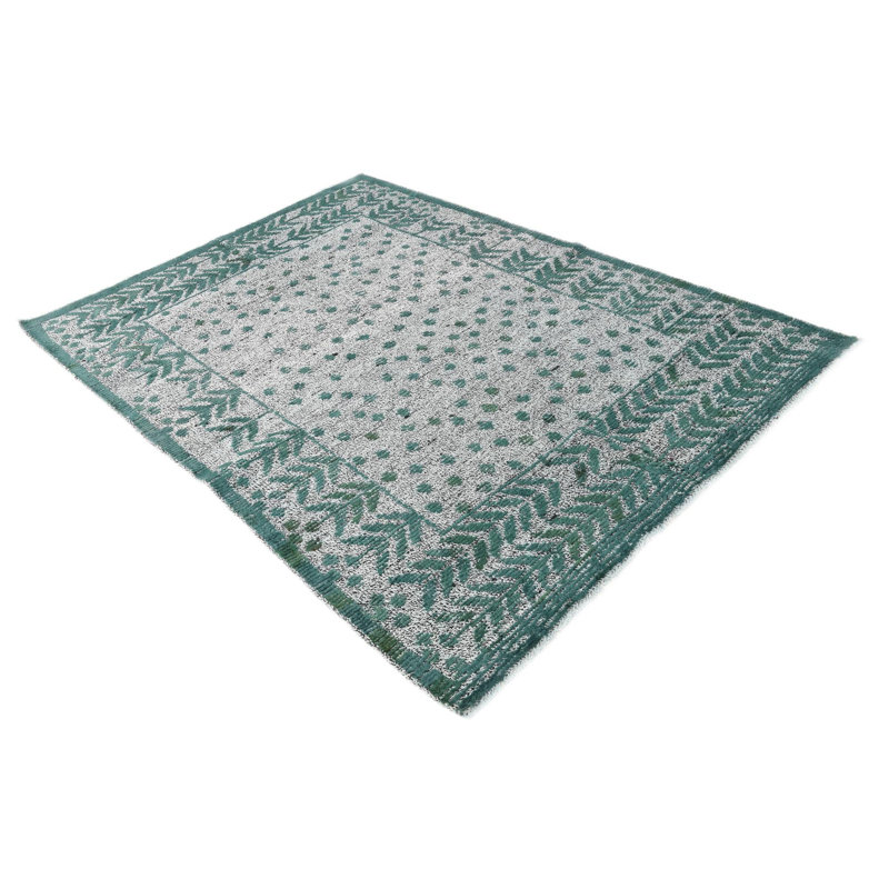 Tapis turquoise Outen