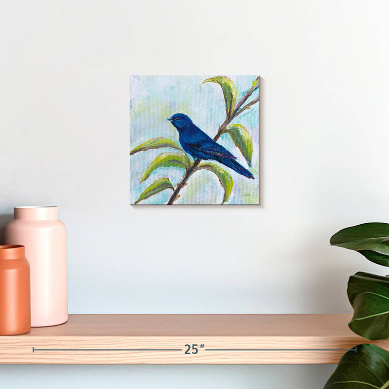 Brampt Indigo Bunting, 10" H x 10" W