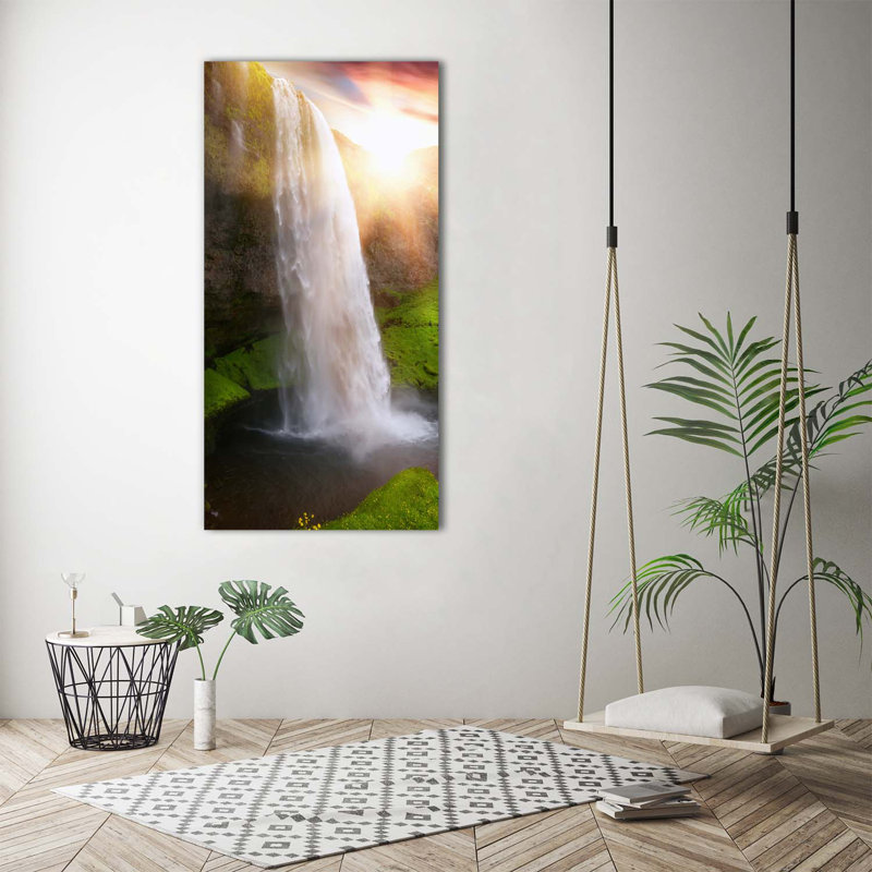 Waterfall - Wrapped Canvas Print