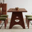 Retro living room Home rectangular dining table sets-105364637