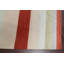 Tapis décoratif en laine de conception unique 6 pi 7 po x 9 pi 6 po noué à la main New Age en laine rouge/gris/brun clair