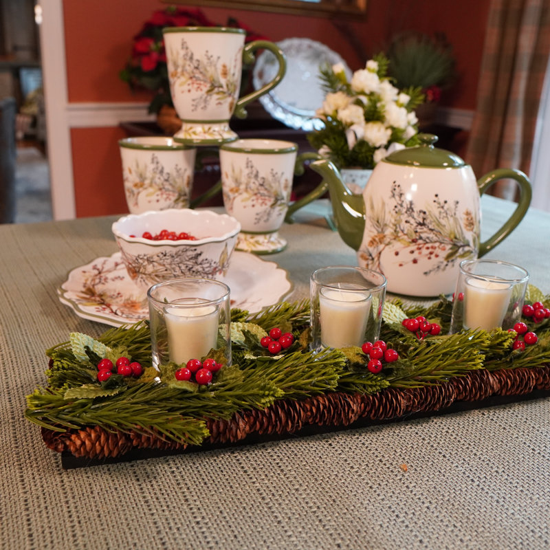 Ensemble de 4 tasses 18 oz Winters Forest