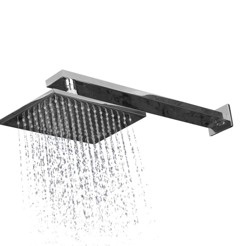 Kubista Shower Arm, Polished Chrome