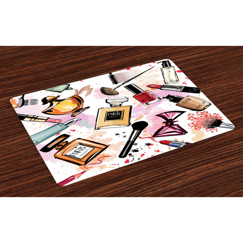 Nesbitt Fashion Cosmetics Make up Theme Placemat