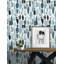 Rouleau de papier peint L 33 pi x l 20,5 po Gurminder Collage-1750153066