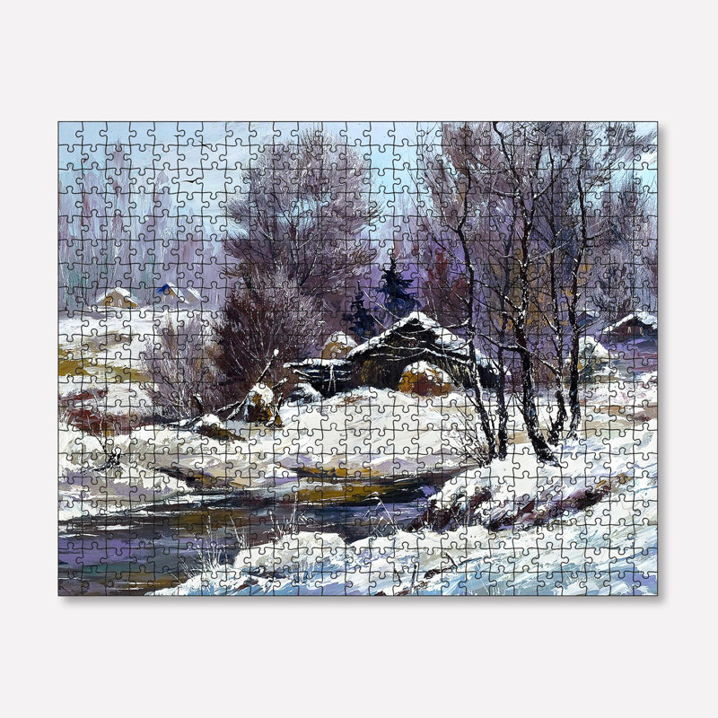 500 pièces en carton, 100% carton, 500 pièces, 18,9 x 13,4 pouces | Taille de la boîte: 13,2 po x 9,1 po x 2,0 po | Parfait pour le plaisir et la détente en famille, pièces durables de haute qualité pour un assemblage facile, cadeau idéal pour les amateurs de casse-tête