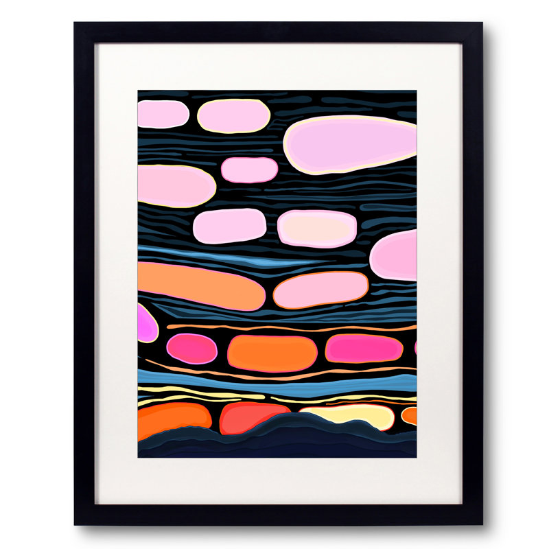 Vermont Clouds Print by Evan Sklar, Black Framed Paper, 21.25" H x 17.25" W